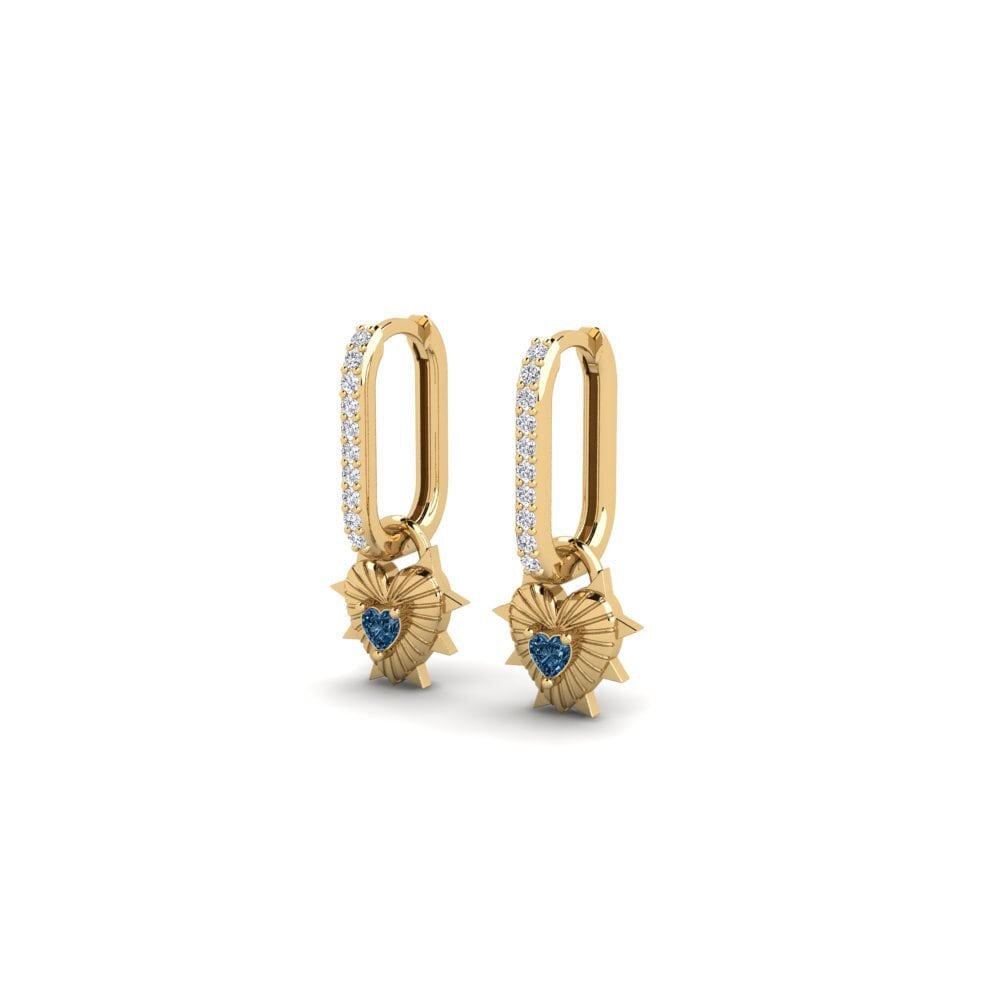 Blue Diamond Women's Earring Most