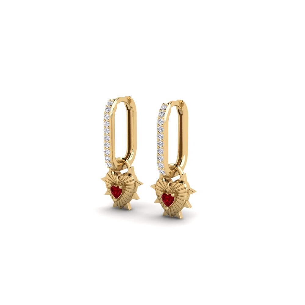 ruby-zirconia Women's ต่างหู Most