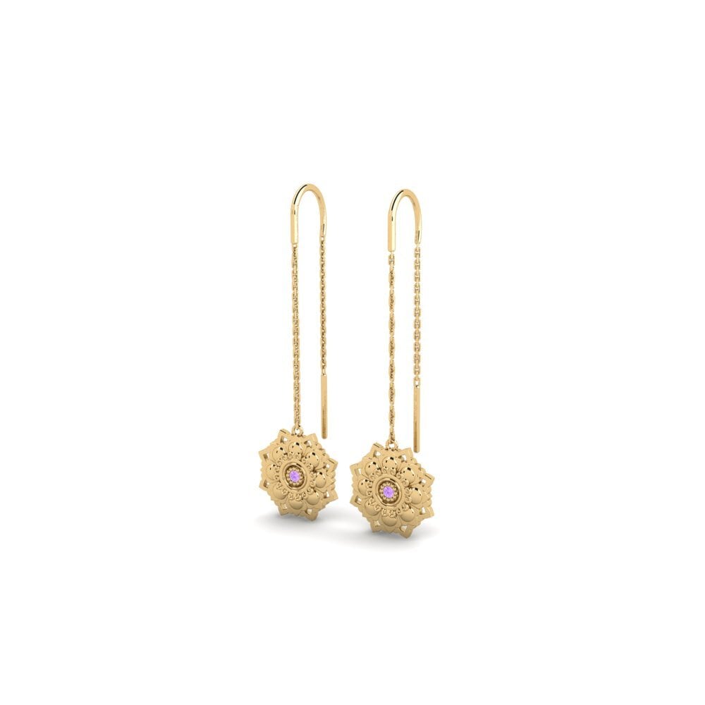 Amethyst Women's Earring Norton - B