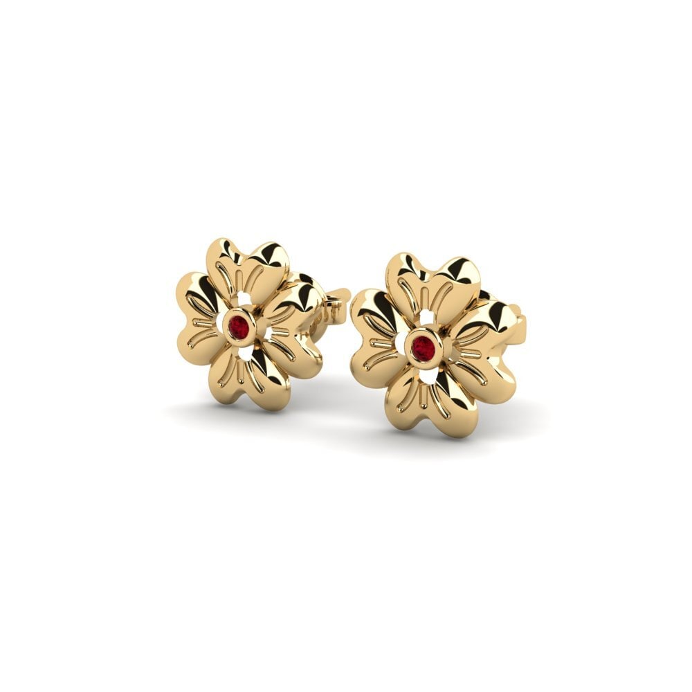 ruby-zirconia Women's ต่างหู Polan
