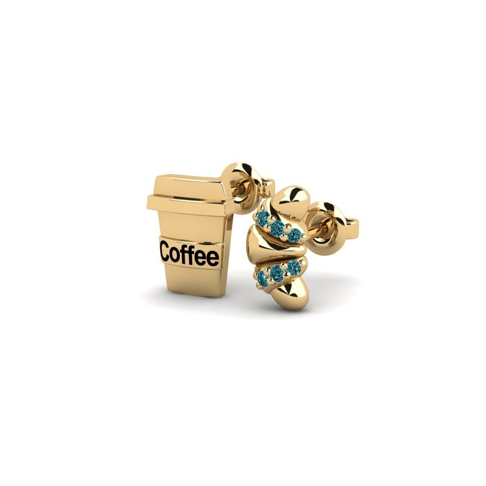 Blue Diamond Women's Earring Rhamantus