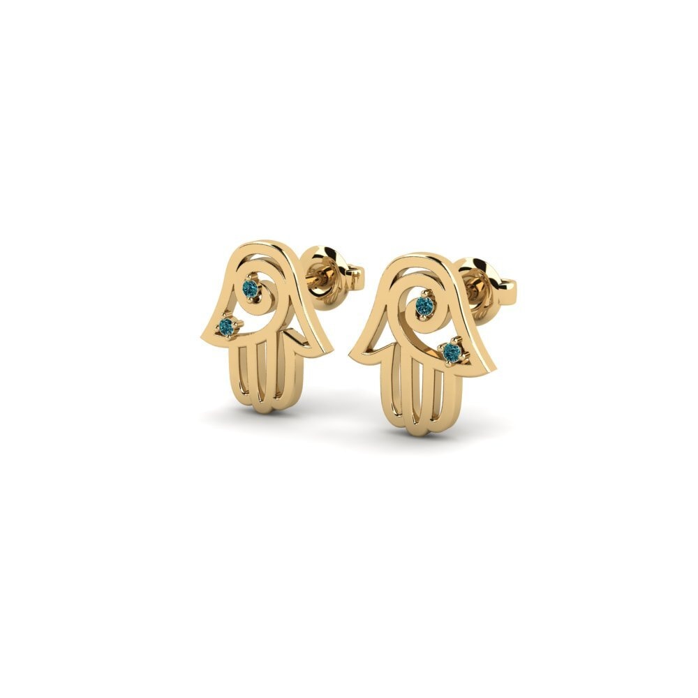 Blue Diamond Women's Earring Sindra