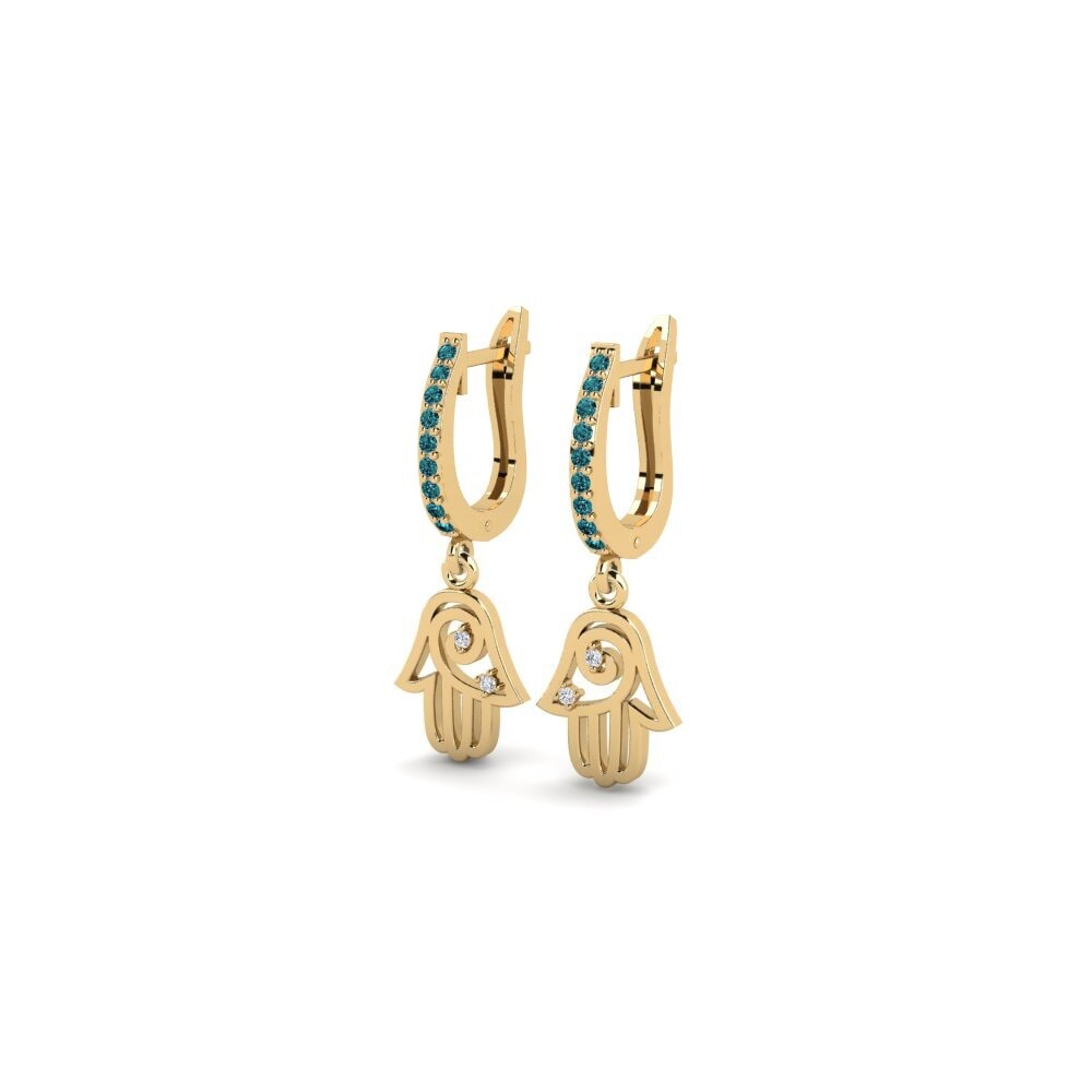 Blue Diamond Women's Earring Stokkseyri