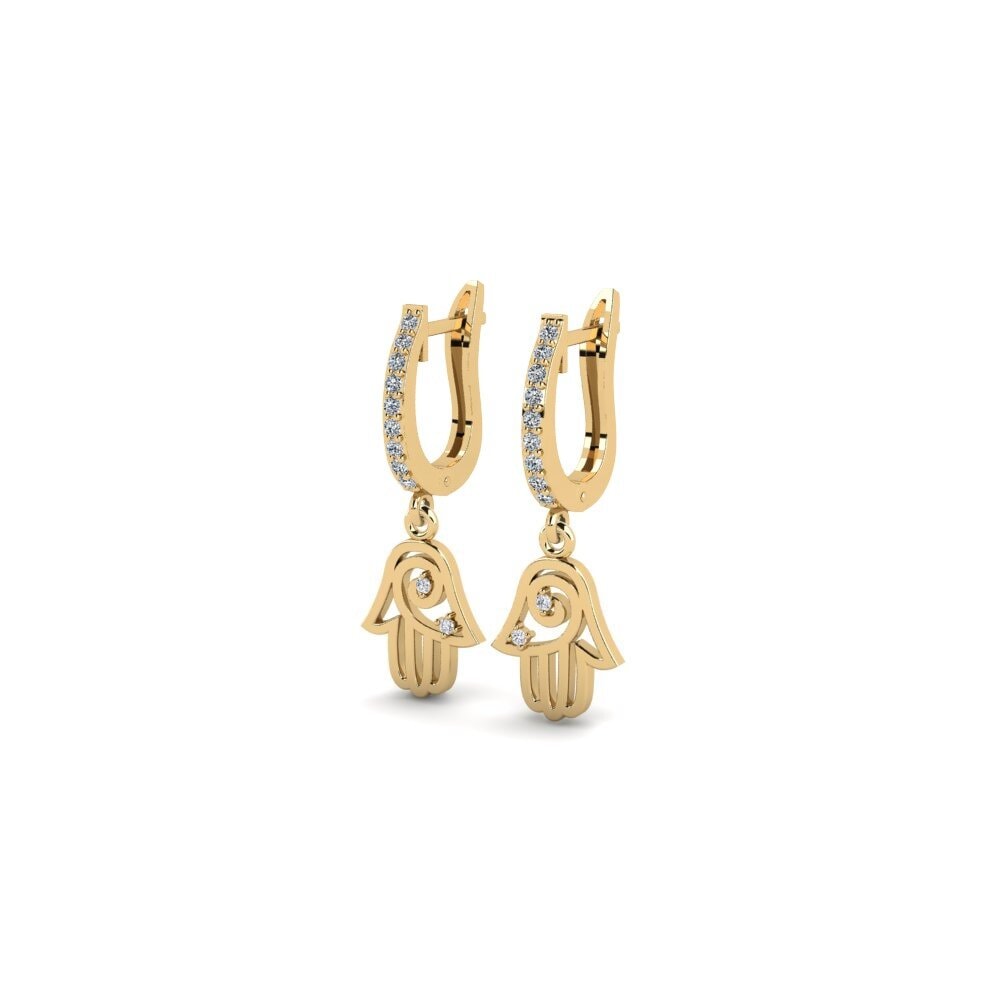 diamond-zirconia Women's ต่างหู Stokkseyri
