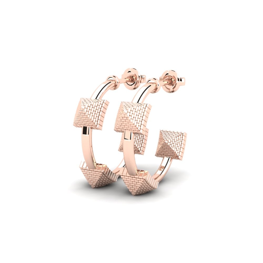 9ct Rose Gold Earring Tauranga
