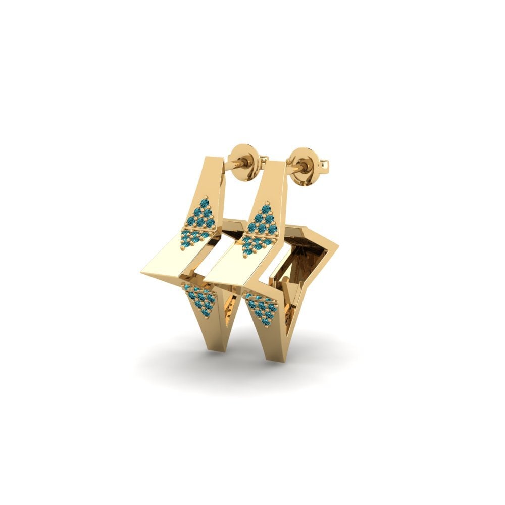 Blue Diamond Women's Earring Vammala