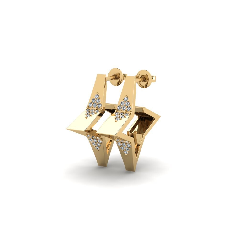 diamond-zirconia Women's ต่างหู Vammala