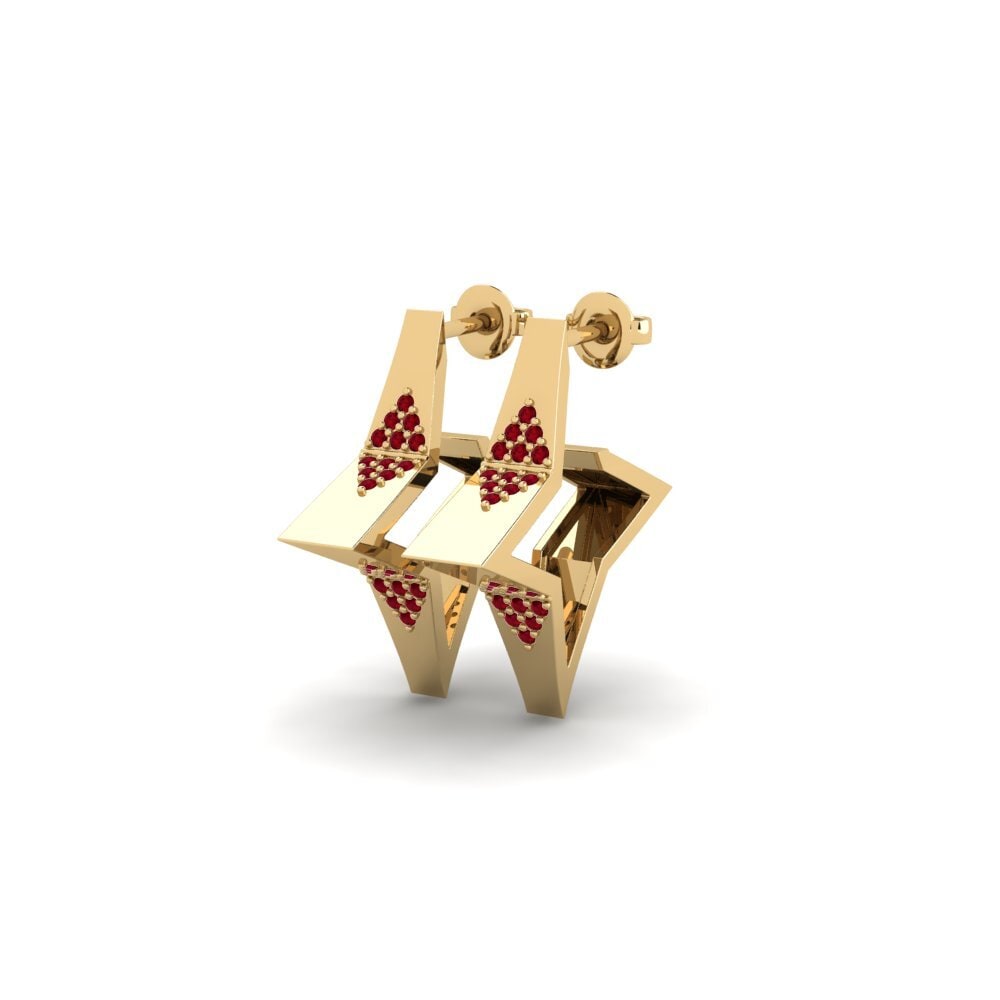 ruby-zirconia Women's ต่างหู Vammala