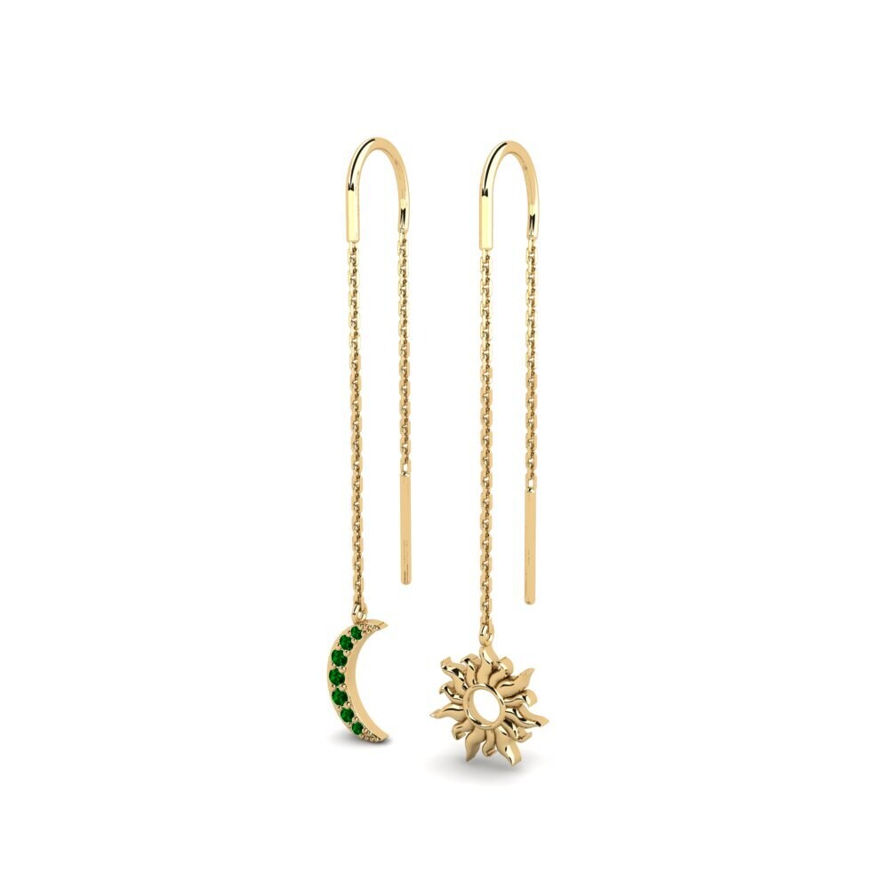 emerald-zirconia Women's ต่างหู Vellykket