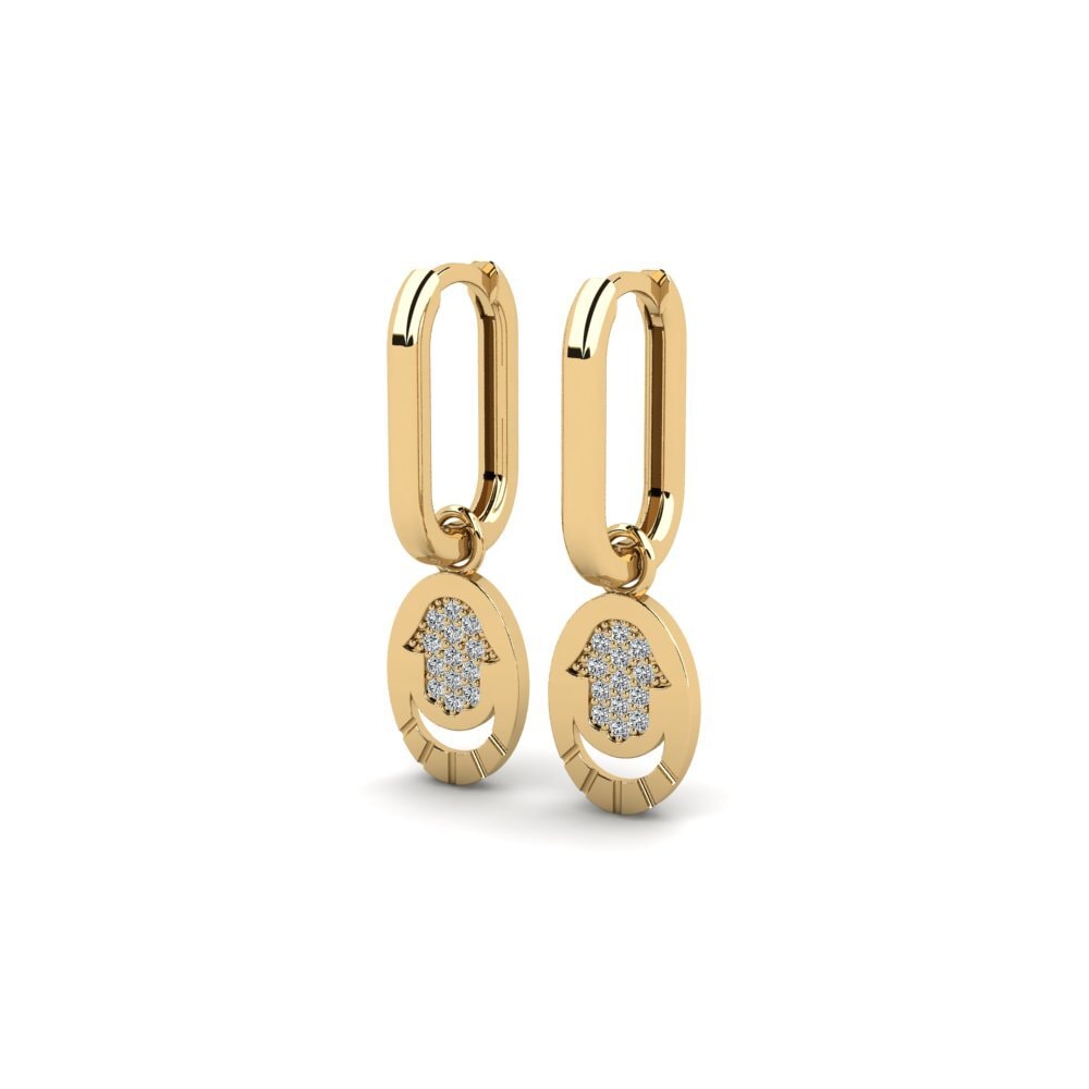 diamond-zirconia Women's ต่างหู Villarica