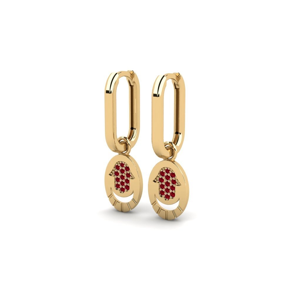 ruby-zirconia Women's ต่างหู Villarica
