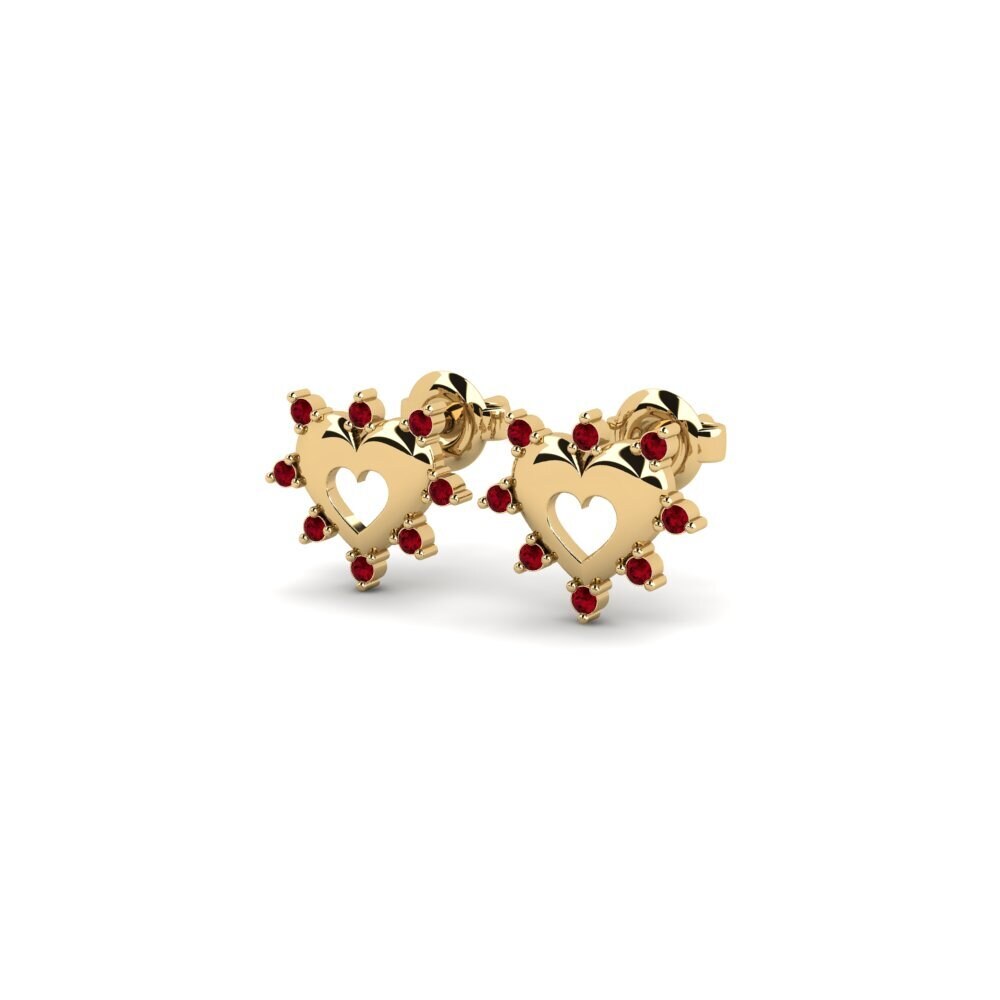 ruby-zirconia Women's ต่างหู Werts
