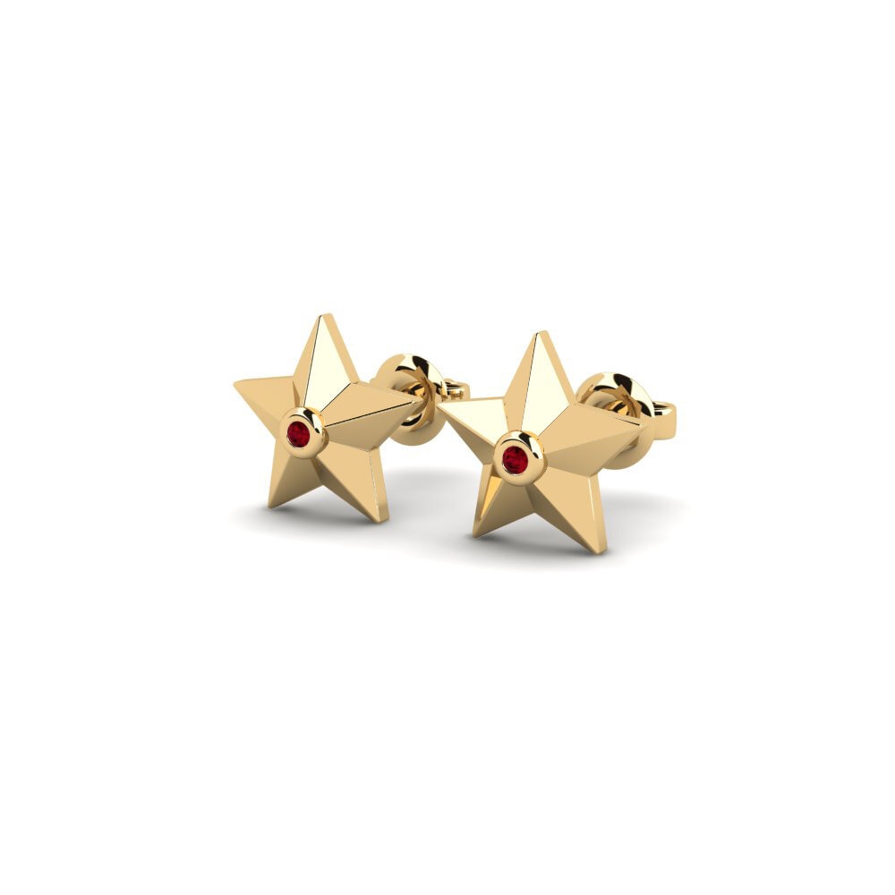 ruby-zirconia Women's ต่างหู Zachikondi - A