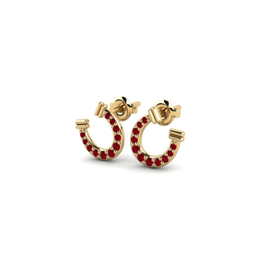 ruby-zirconia Women's ต่างหู Bandiat