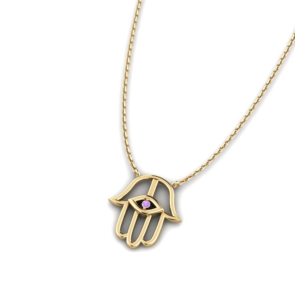 Amethyst Women's Necklace Bertrande