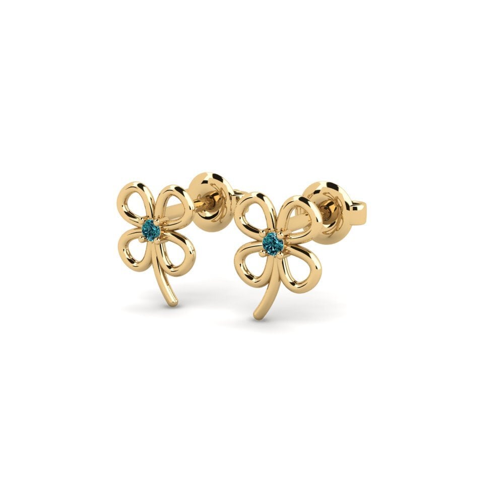 Blue Diamond Women's Earring Bleone