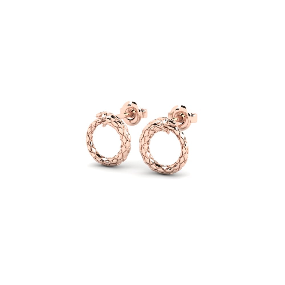 9ct Rose Gold Earring Dorville