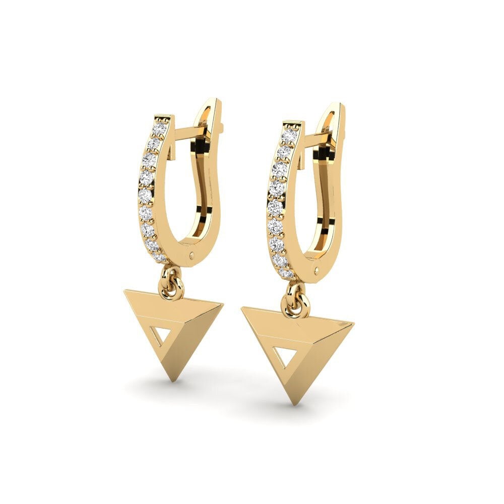 Moissanite Brincos Feminino Havering