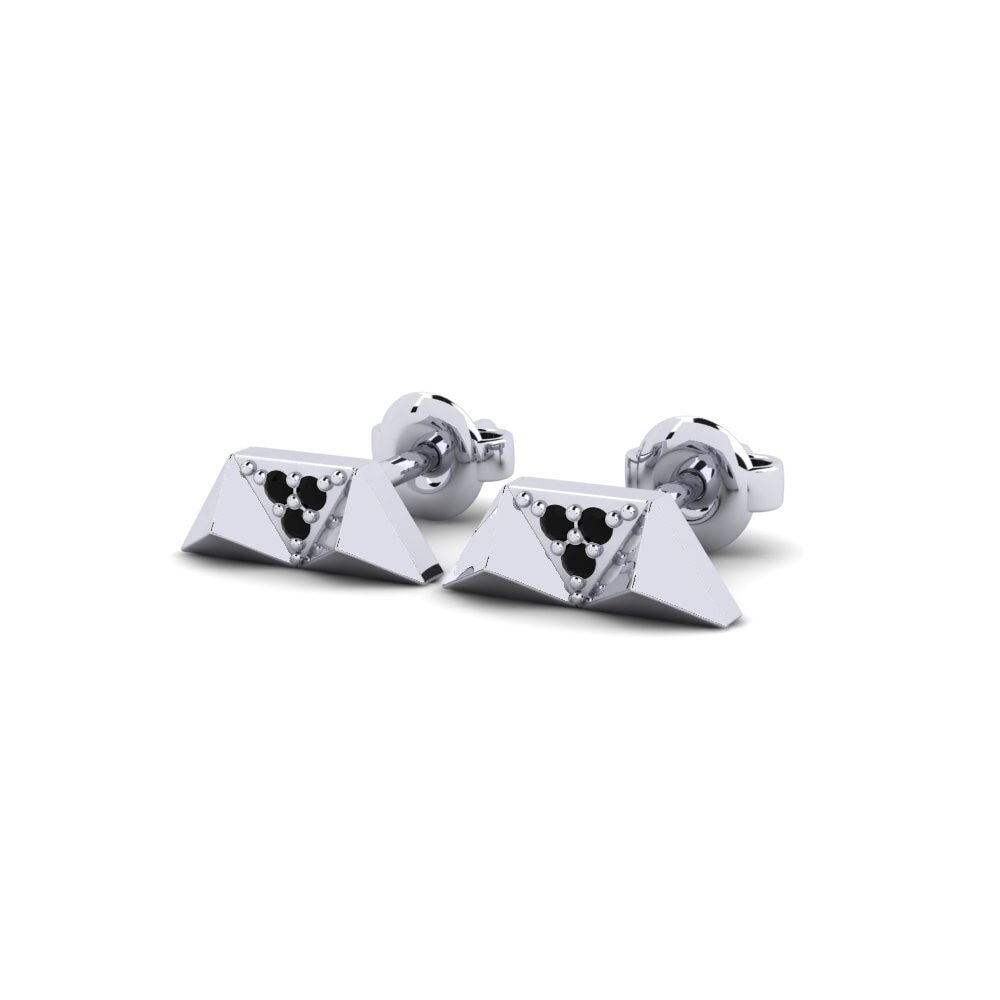 Paladio Zafiro negro Pendiente de mujer Hounslow