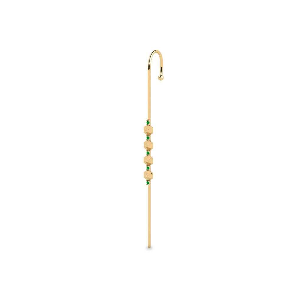 Smaragd Ohrpiercings Kaadda