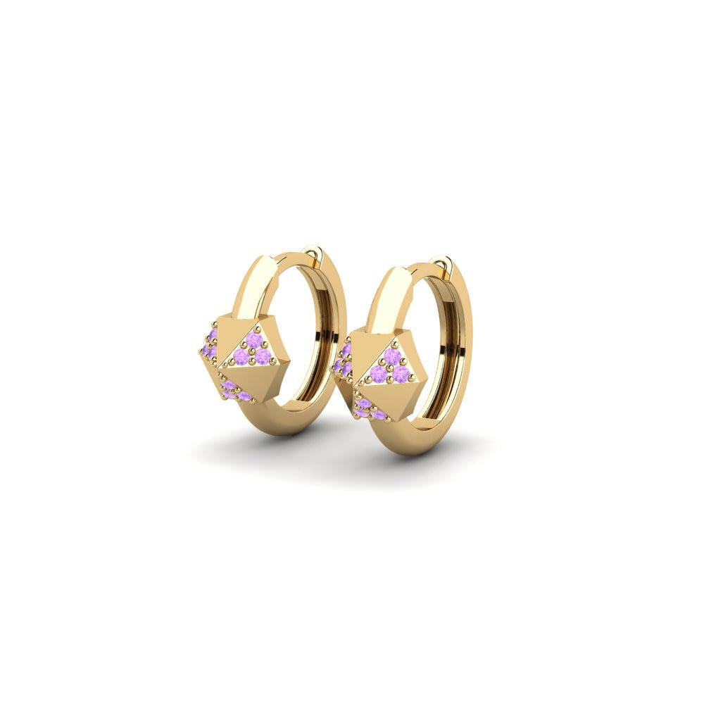 อเมทิสต์ Women's ต่างหู Konektatuta