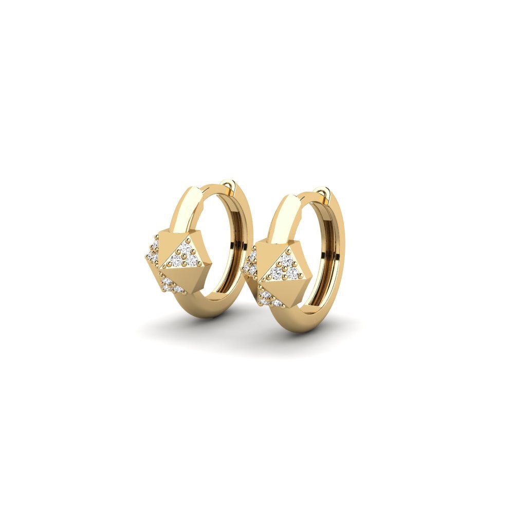 Moissanite Brincos Feminino Konektatuta