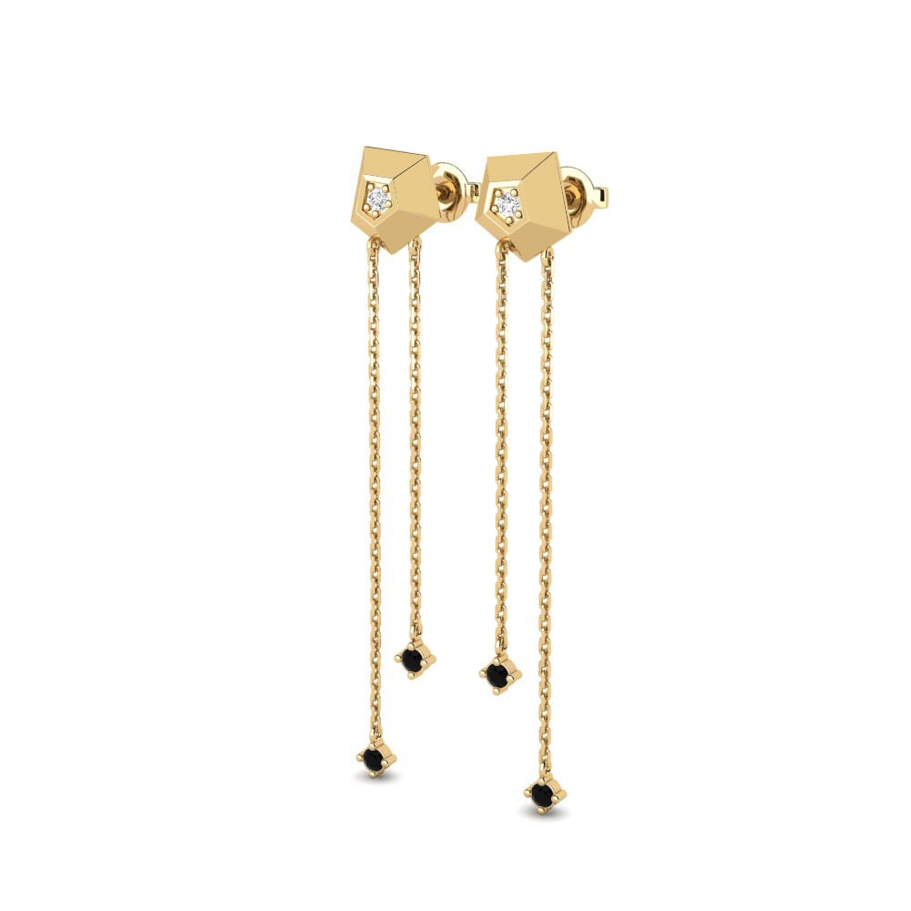 Nilam Hitam Anting-anting wanita Messiere
