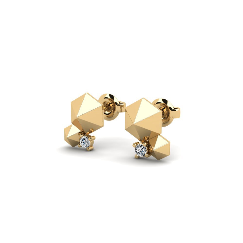 Zirconia Women's Earring Pronseg