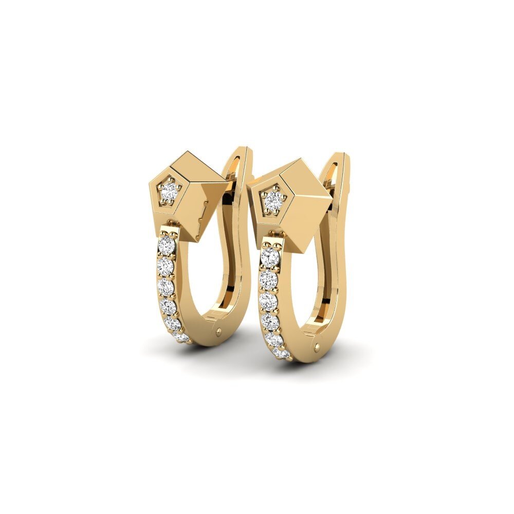 Moissanite Brincos Feminino Quasar