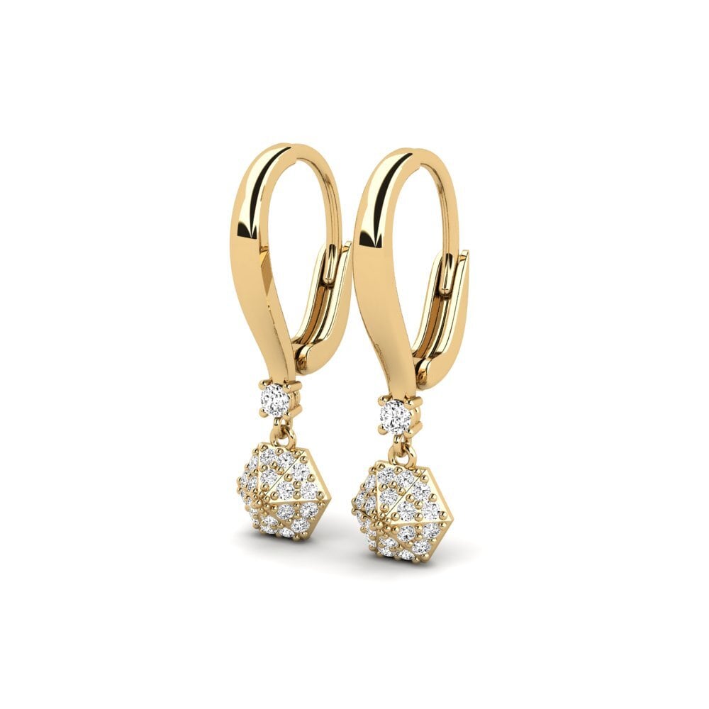 Moissanite Brincos Feminino Savienots