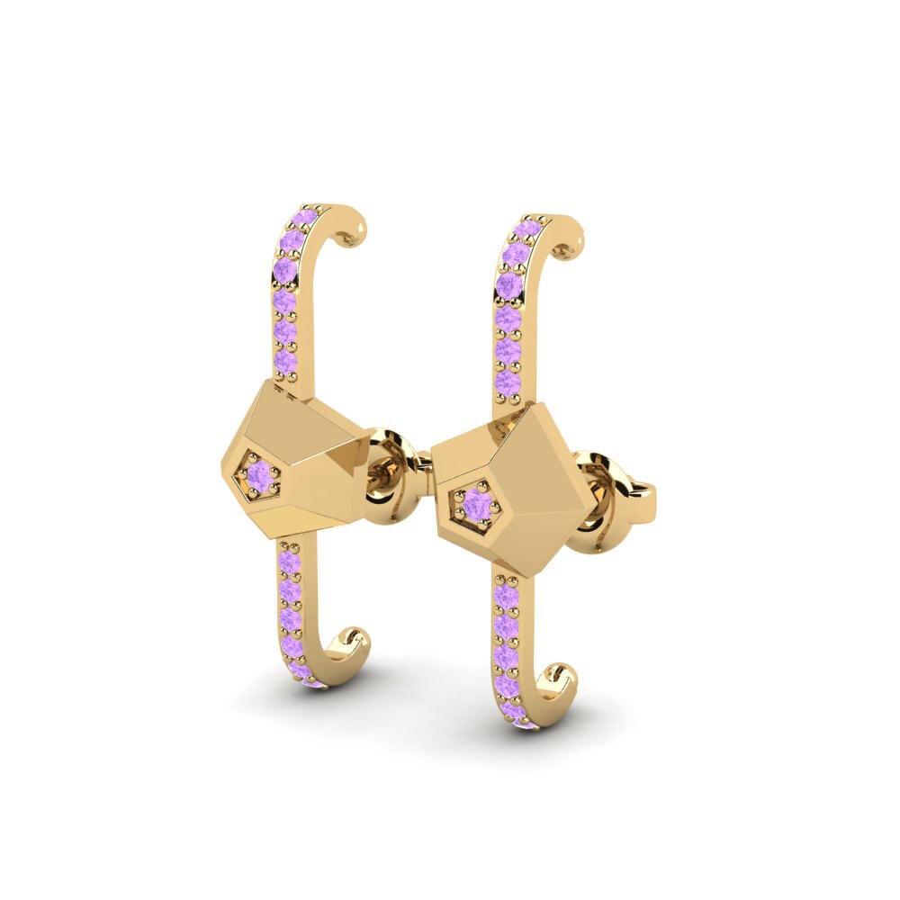 Amethyst Women's Earring Antarctic
