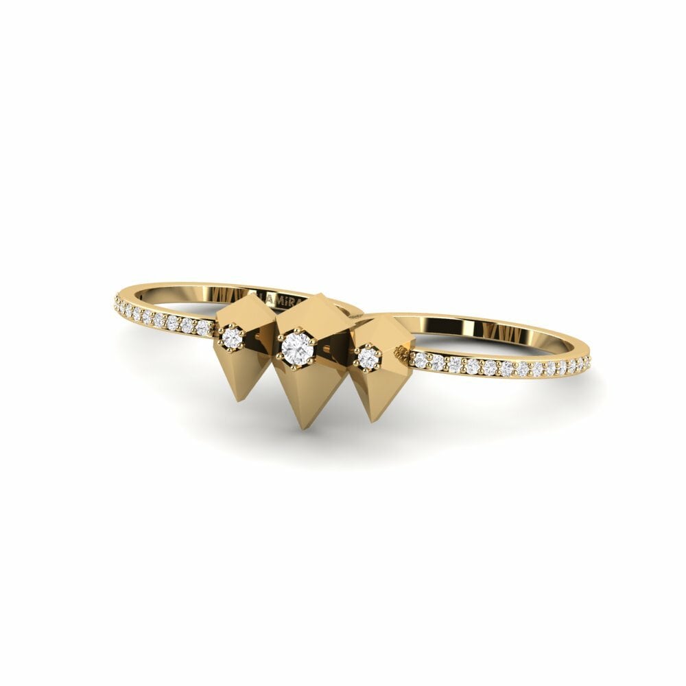 Saphir Blanc Bague Belait