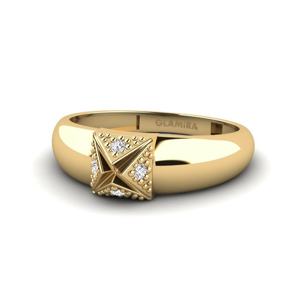 Saphir Blanc Bague Chroung
