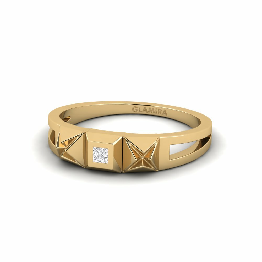 Saphir Blanc Bague Corasa