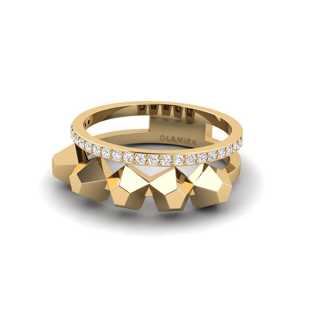 Saphir Blanc Bague Isenfluh