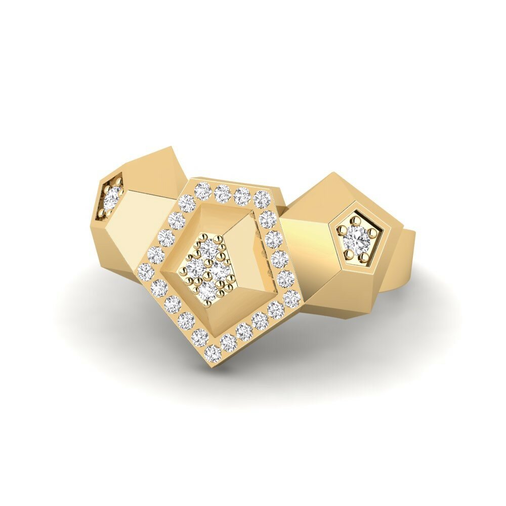 Saphir Blanc Bague Kuiper