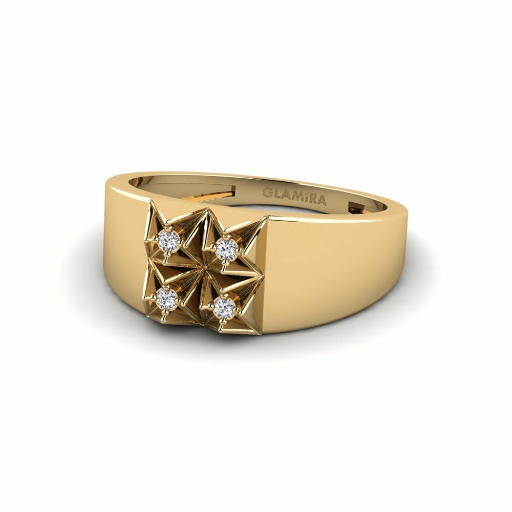 Saphir Blanc Bague Moseoli