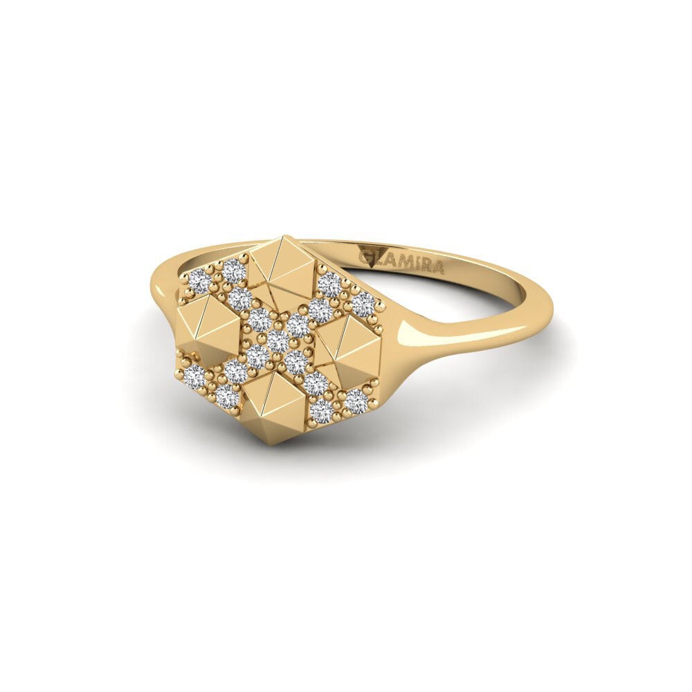 Saphir Blanc Bague Ndatenda