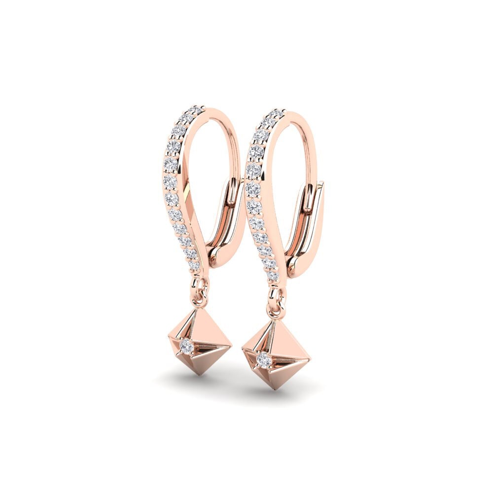 14k Rose Gold Women's Earring Maydan