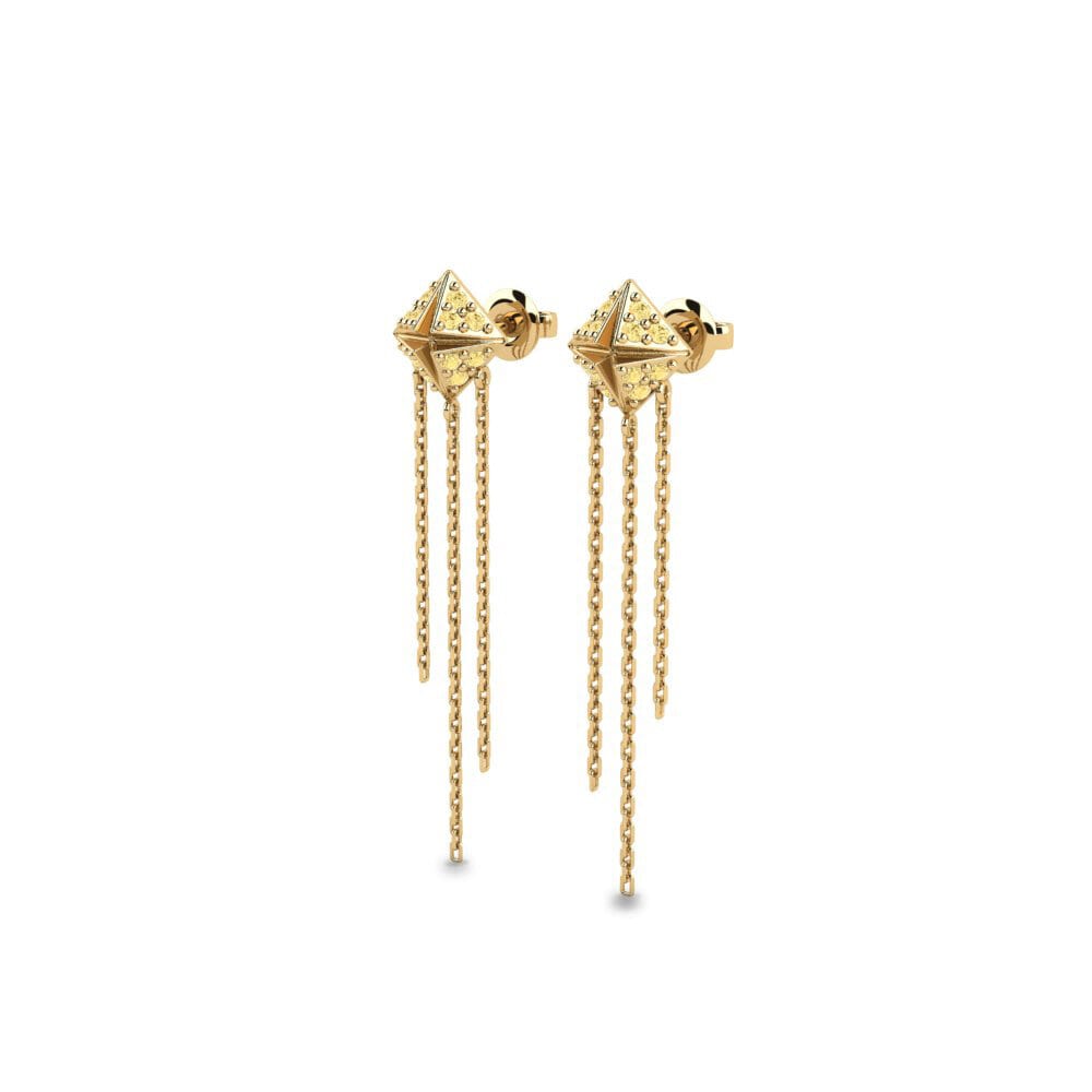 Yellow Diamond Women's Earring Nsonda