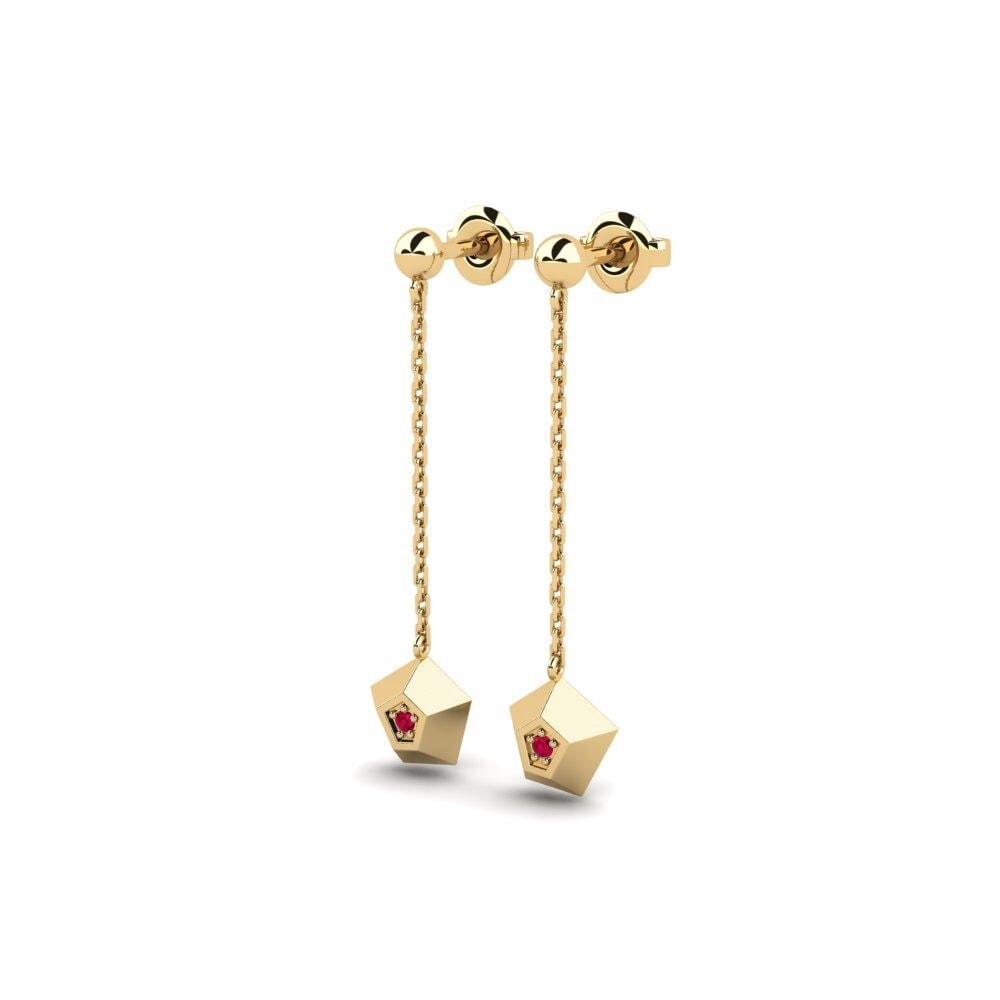 Ruby Women's Earring Uranus