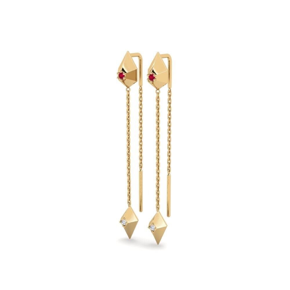 Ruby Women's Earring Hunyani