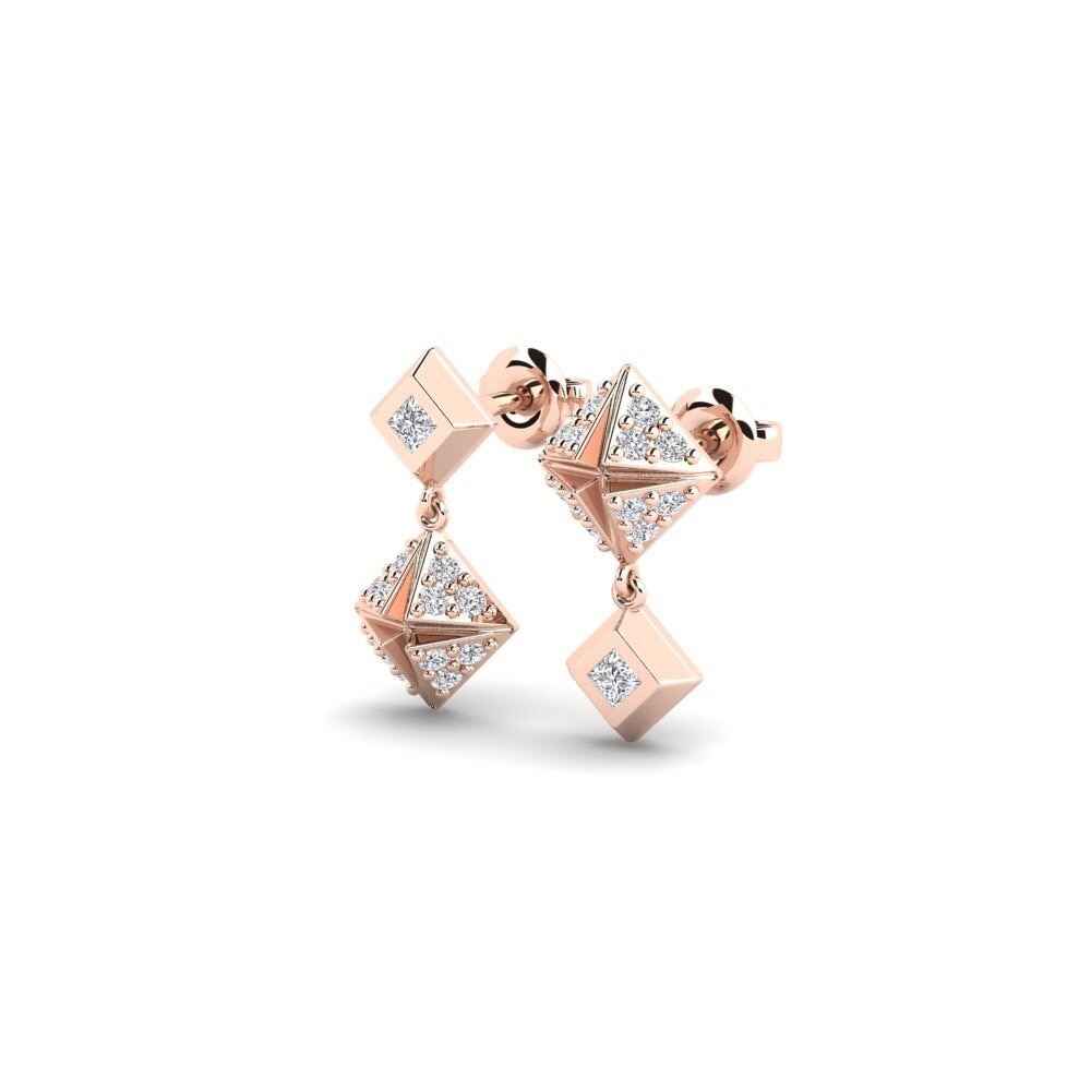 14k Rose Gold Women's Earring Kulma