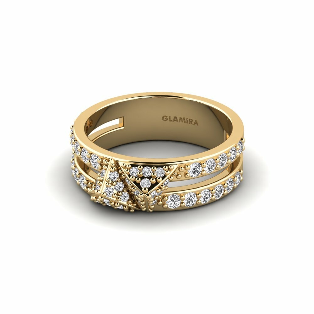 Saphir Blanc Bague Amberley