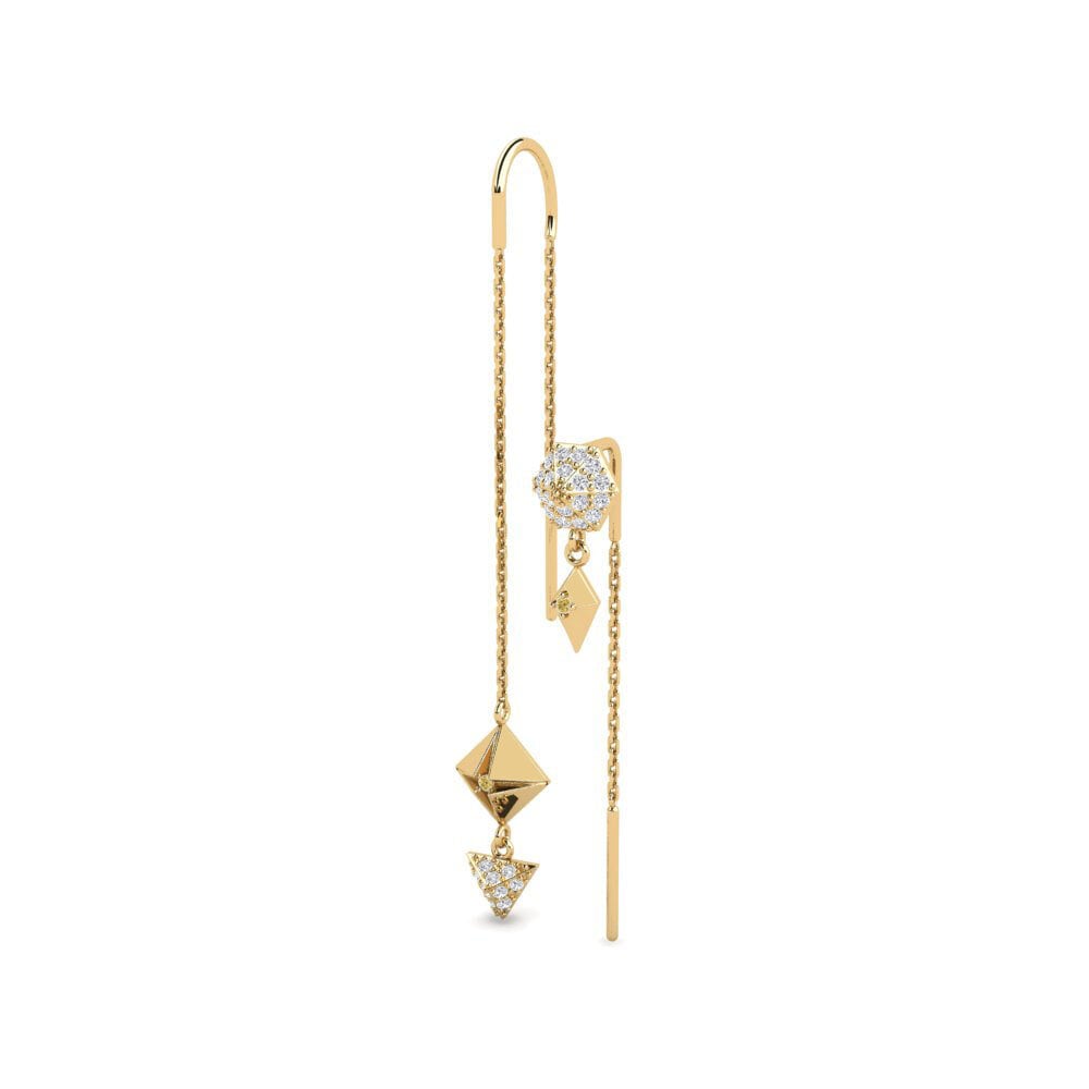 Yellow Diamond Women's Earring Audeux - SET