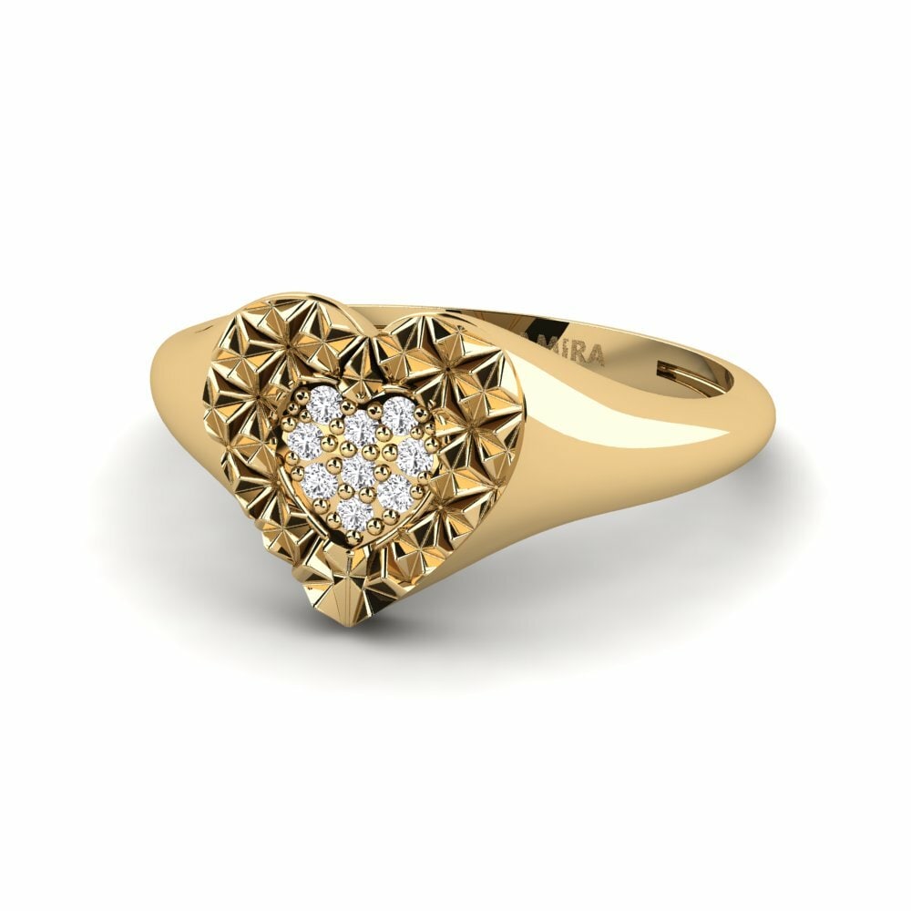 Saphir Blanc Bague Balas