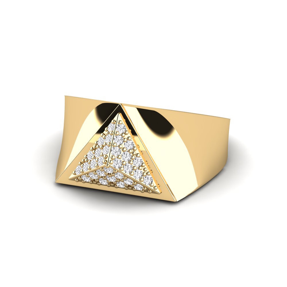 Saphir Blanc Bague Blomfield