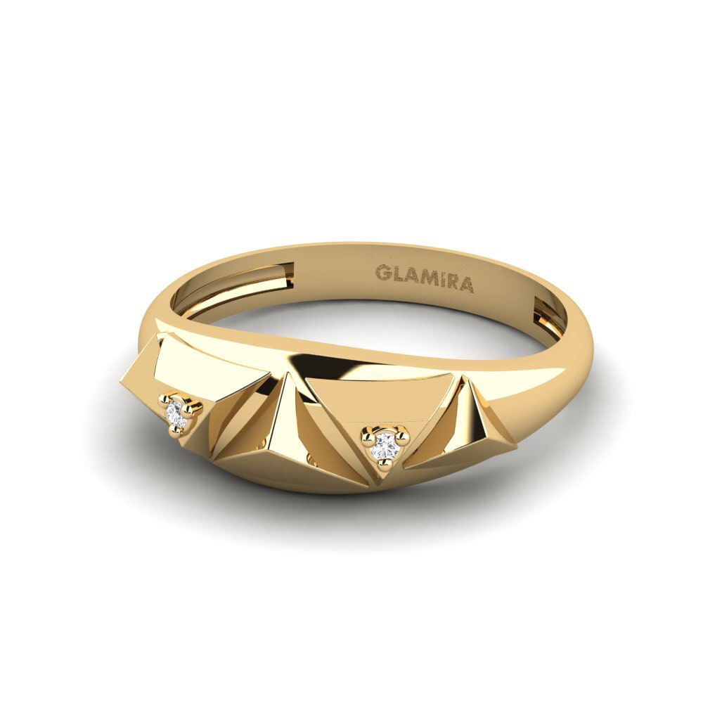 Saphir Blanc Bague Bondway