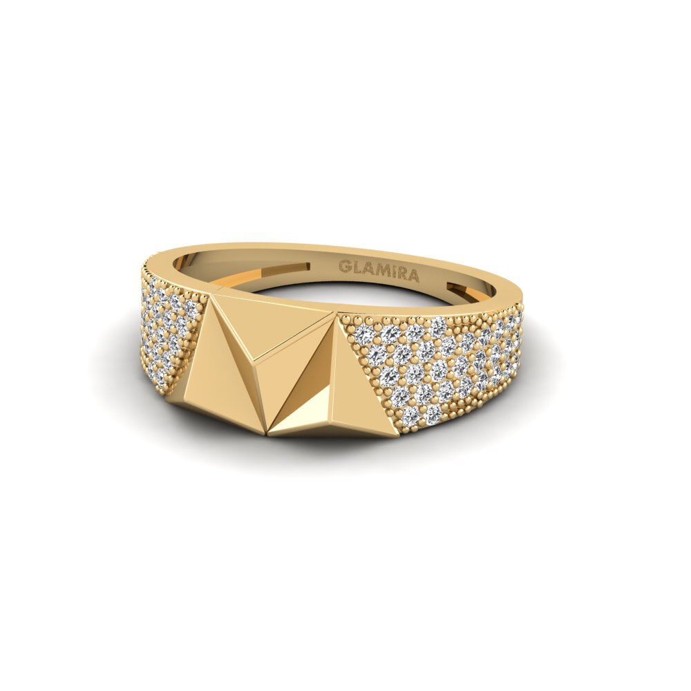 Saphir Blanc Bague Islington