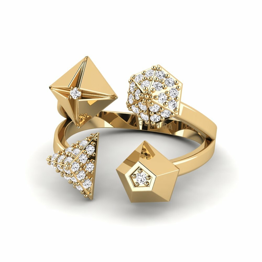 Saphir Blanc Bague Likebi